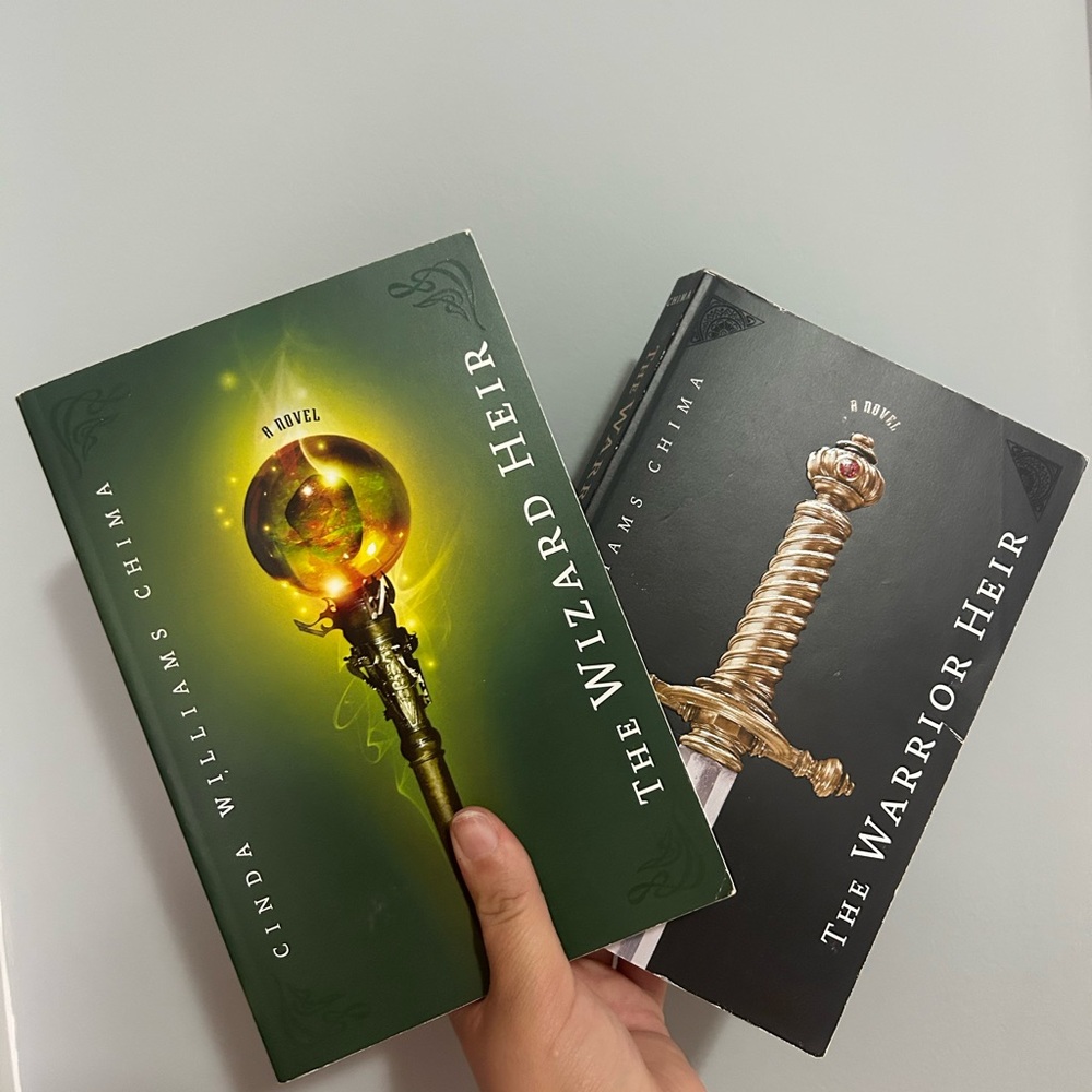 Set of 2 - The Heir Chronicles Series Book and 2 by Cinda Williams.